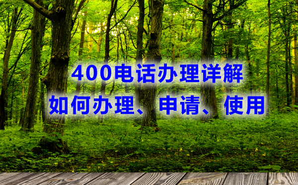 400電話辦理詳解：如何申請、辦理和使用